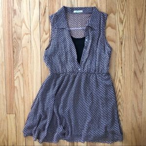 Freebird Sleeveless Print Dress